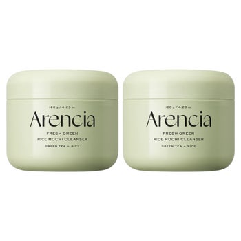 Arencia Fresh Green Rice Mochi Cleanser 4.23 fl oz, 2-pack