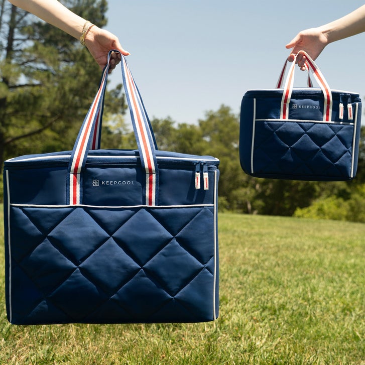 KeepCool Quilted Gemma Cooler Bags, Large and Lunch | Costco