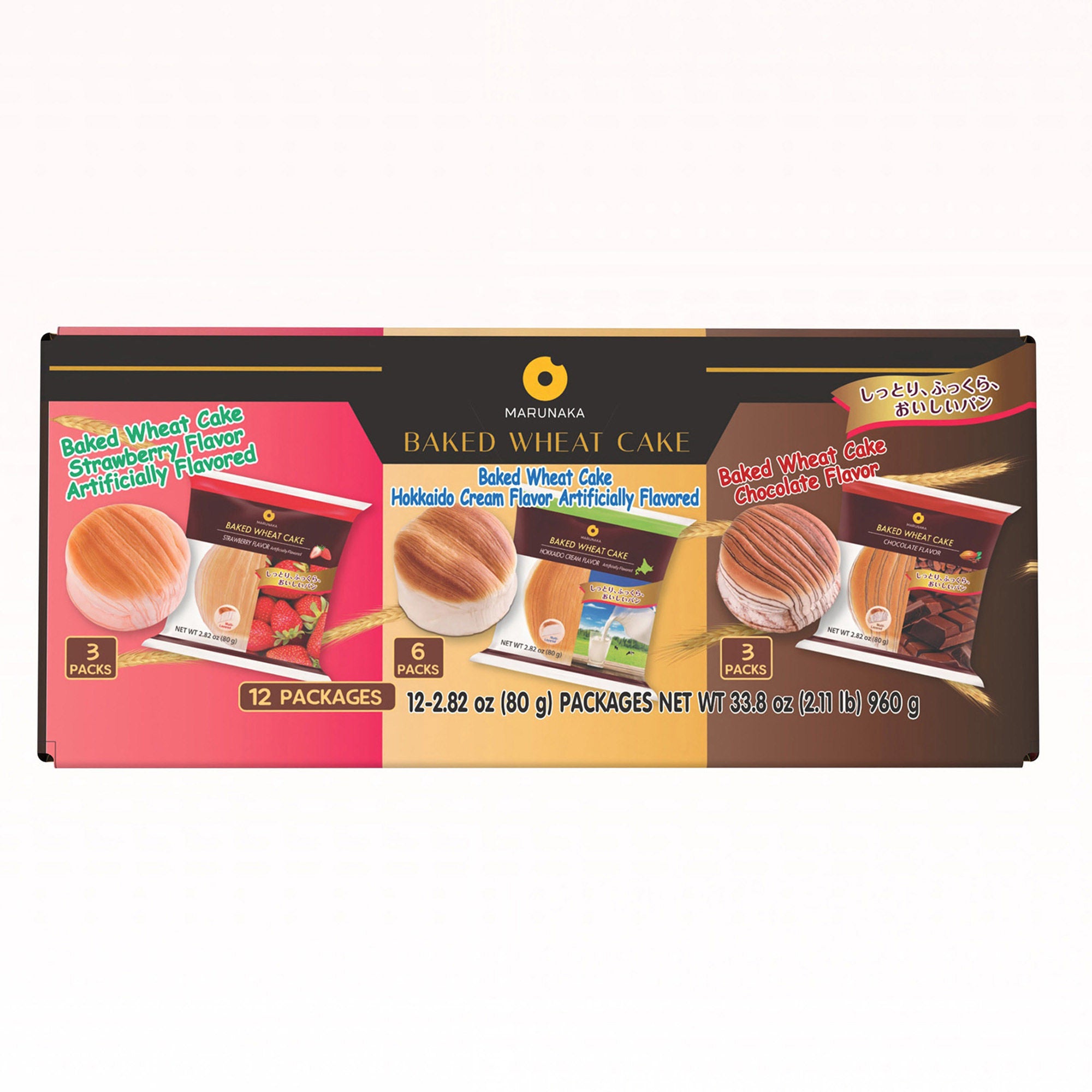 MARUNAKA WHEAT CAKES VARIETY 12 COUNT 2.82 OUNCES