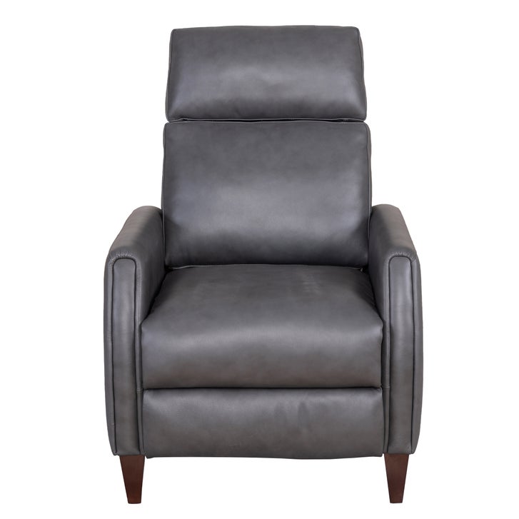 Decklyn Leather Pushback Recliner | Costco