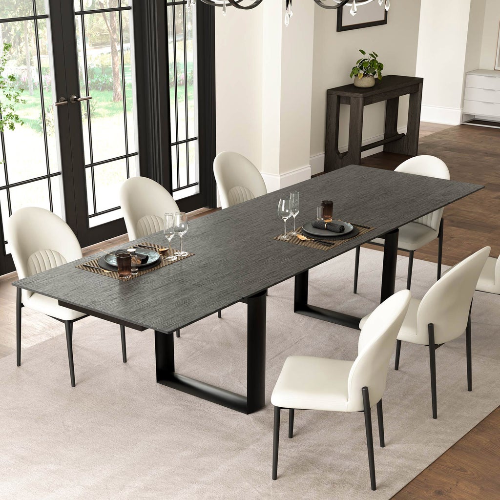 Eureka Ergonomics Savoy 78"-118" Extendable Dining Table | Costco