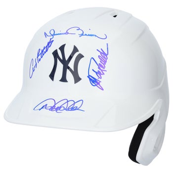 Derek Jeter, Andy Pettitte, Jorge Posada, Mariano Rivera New York Yankees Autographed Replica Batting Helmet - Fanatics Authenticated