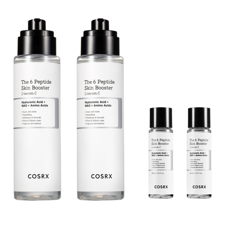 COSRX The 6 Peptide Skin Booster Serum Set, 2 x 150 mL + 2 x 30 mL