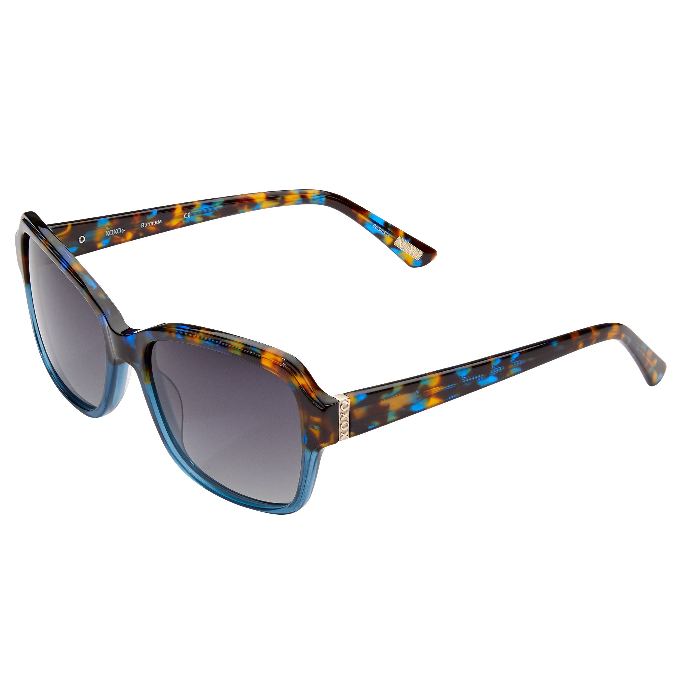 XOXO Bermuda Blue Tortoise Polarized Sunglasses | Costco