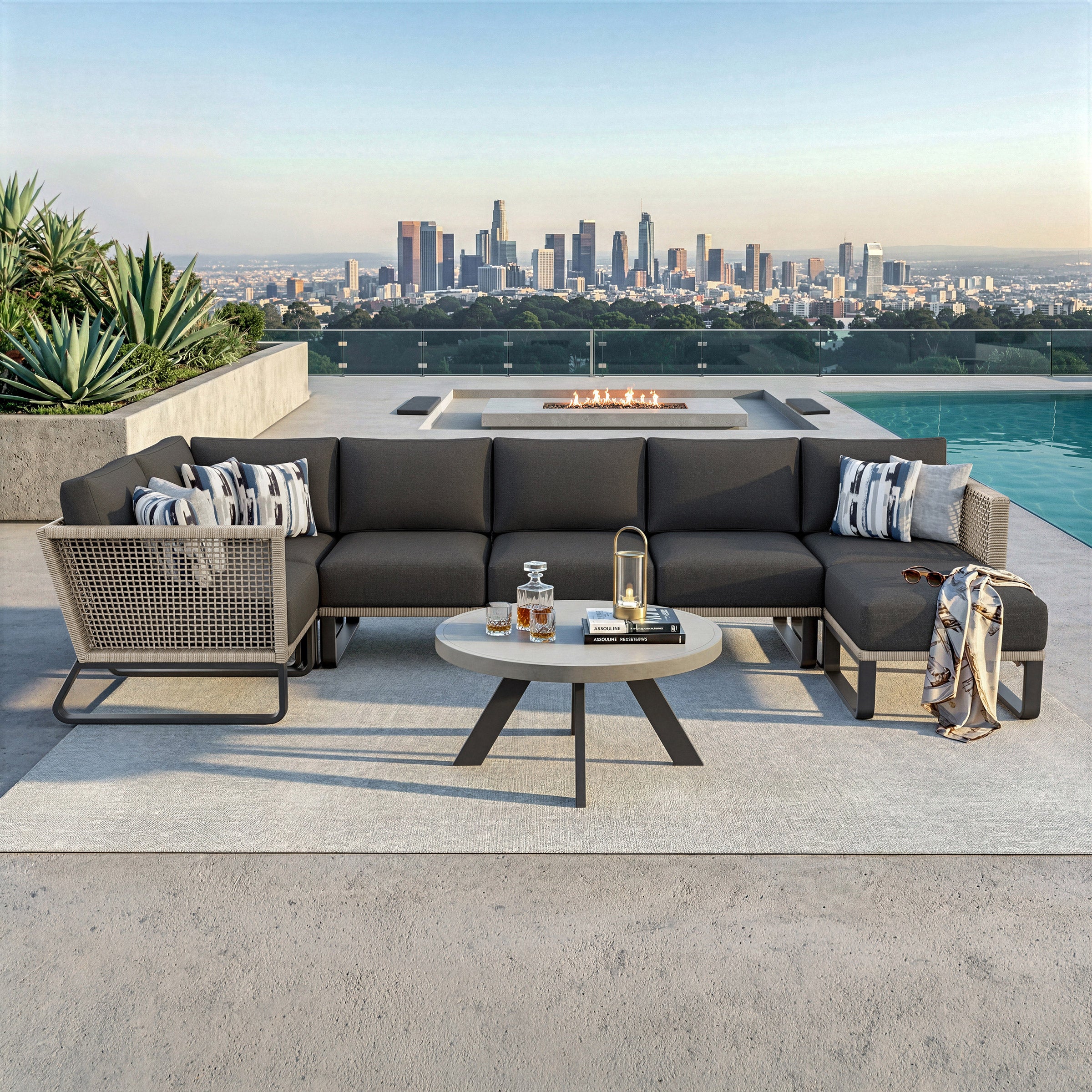 Sirio Madison 8-piece Outdoor Patio Seating Set
