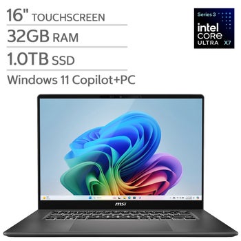 MSI Prestige 16 AI+ Copilot+ Laptop - 16