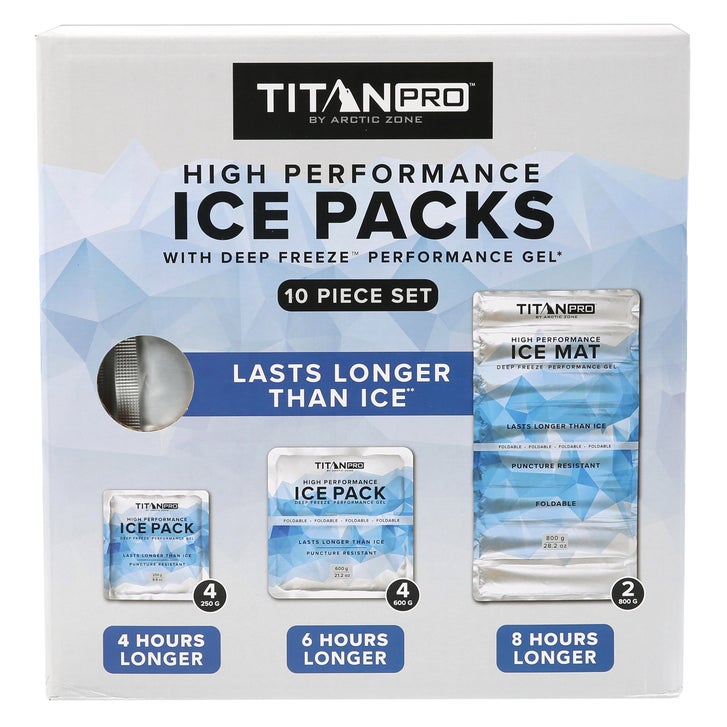 Titan PRO by Arctic Zone High Performance 10-piece Ice Pack | Costco