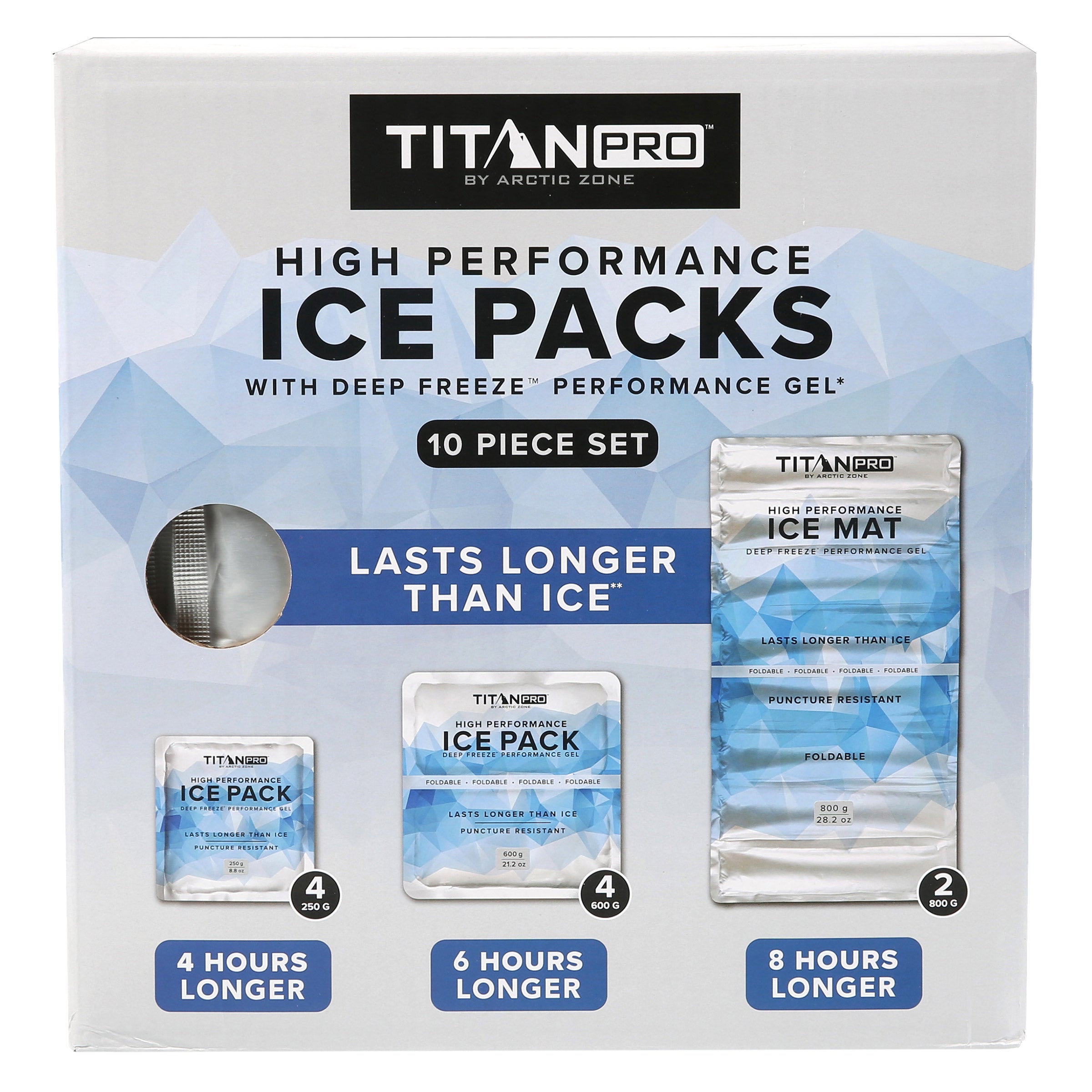 Titan PRO by Arctic Zone High Performance 10-piece Ice Pack | Costco
