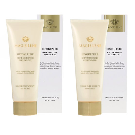 Magis Lene Hinoki Pure Soft Moisture Peeling Gel, 5.07 fl oz, 2