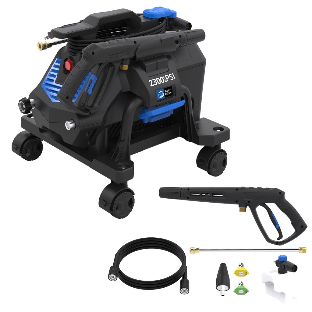 AR Blue Clean XWM2300 2300 PSI 1.3 GPM, 3-In-1 Electric Pressure