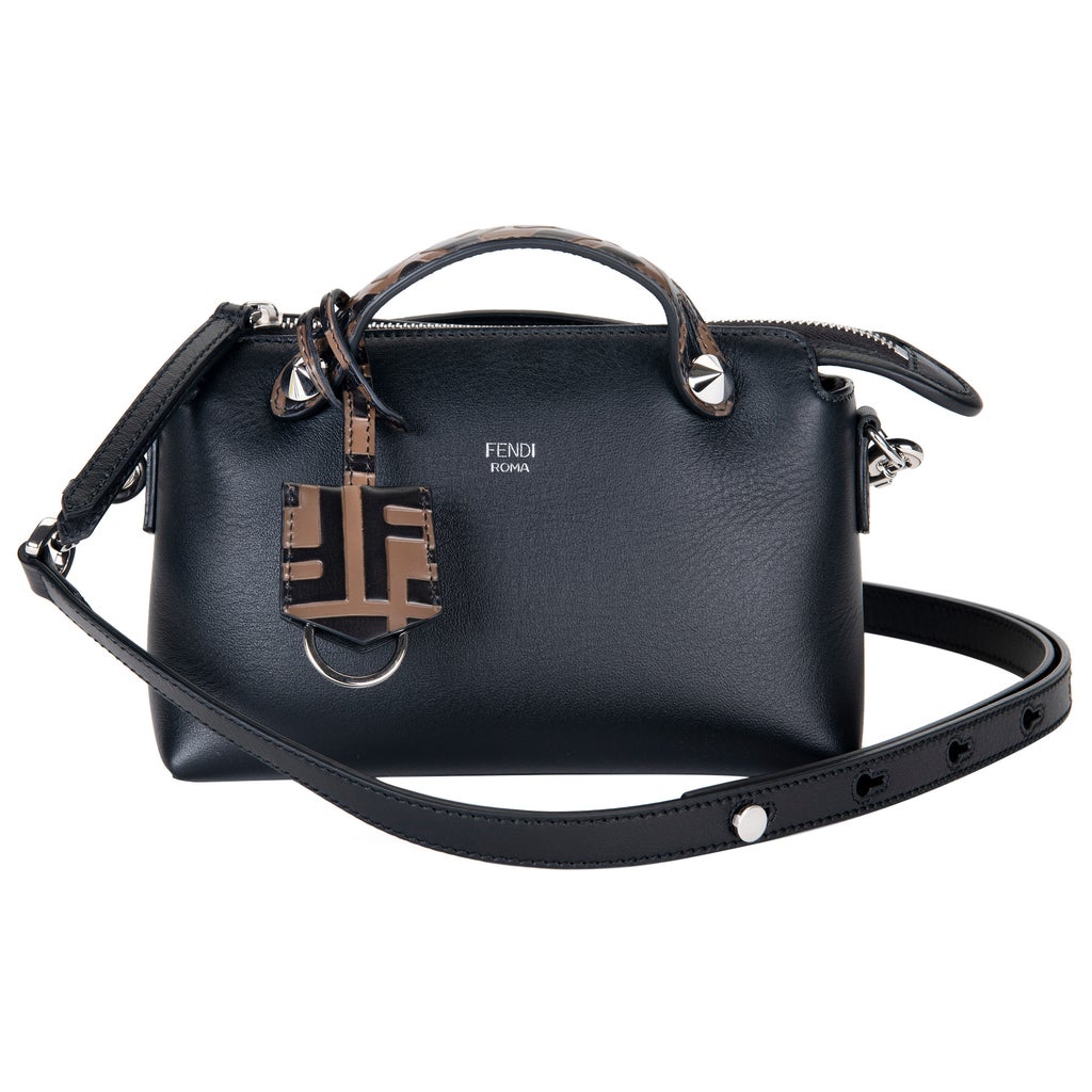 Fendi By The Way Small Boston Crossbody, Black | Costco