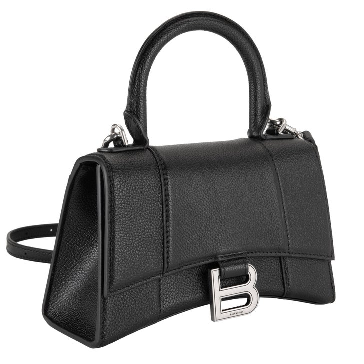 BALENCIAGA Hourglass ハンドバッグ ショルダーバッグ Balenciaga Hourglass Top Handle XS Bag, Black | Costco