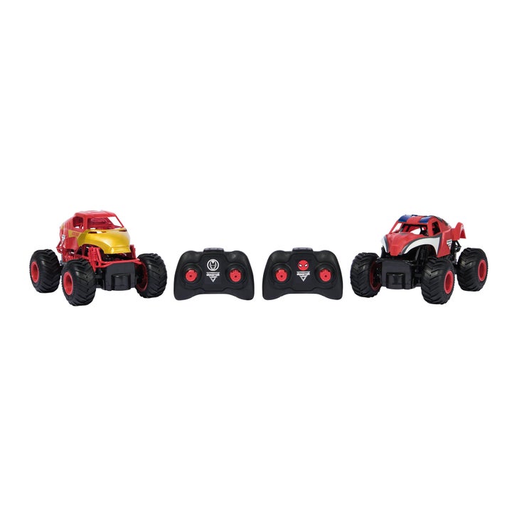 Monster Jam Superhero 1:24 Scale RC, 2-pack | Costco