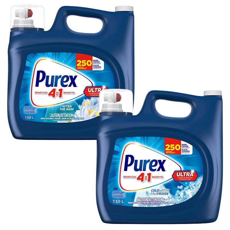 Purex After The Rain or Purex Coldwater liquid laundry detergent