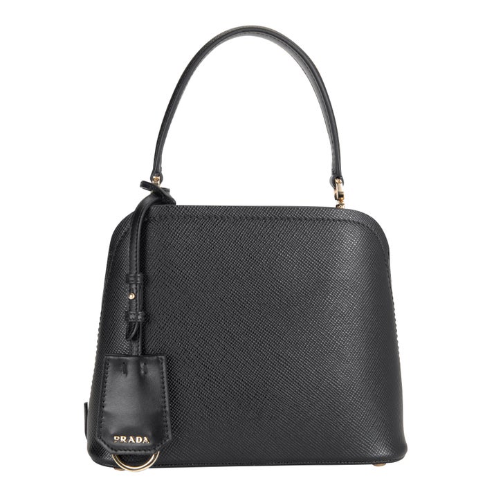 Prada Matinee Micro Saffiano Leather Bag, Nero | Costco