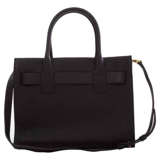 Tory Burch Gemini Link Tote, Black | Costco Tory Burch Gemini Link Tote, Black | Costco