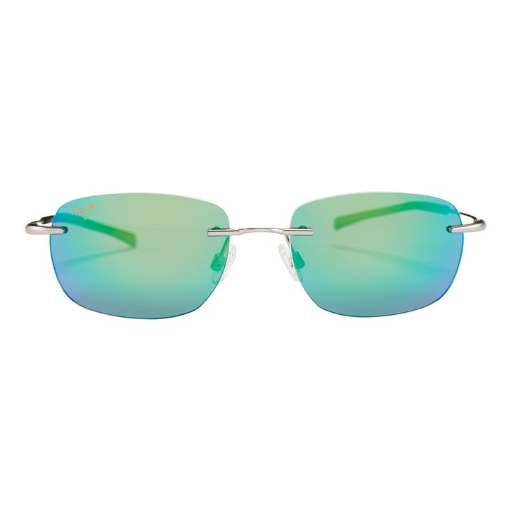 Maui Jim Nanea GM332-17M Matte Silver MAUIGreen Polarized