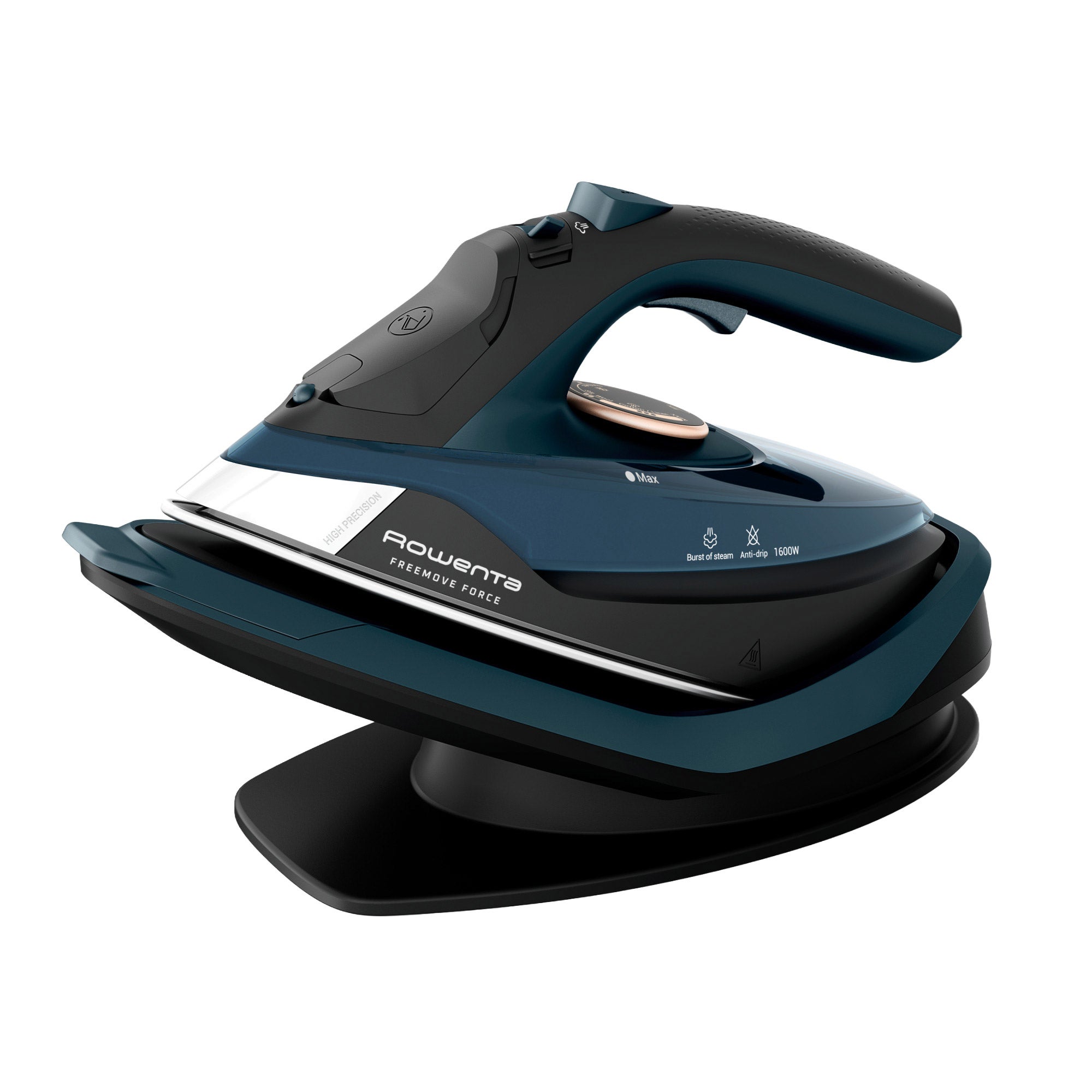Rowenta Freemove Force Cordless Steam Iron, 1600W, Rechargeable