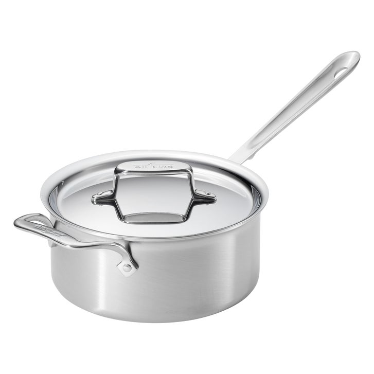 All-Clad D5 Brushed Stainless Steel 10-piece Cookware Set | Costco
