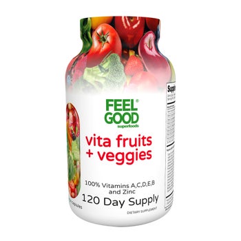 FEELGOOD Vita Fruits & Veggies, 120 Capsules
