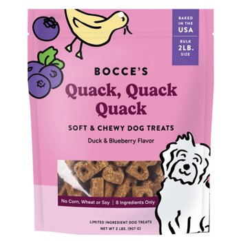 Bocce's Bakery Duck and Blueberry Flavor Dog Treats