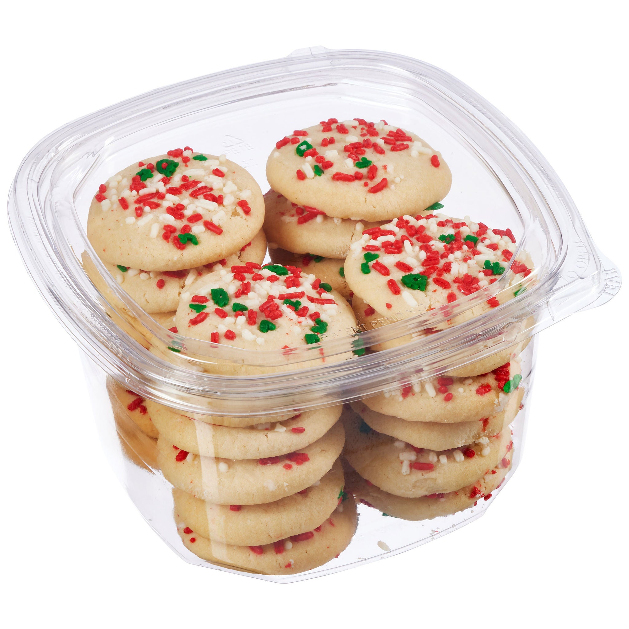 CHRISTMAS SUGAR COOKIE W/ SPRINKLES 24 COUNT