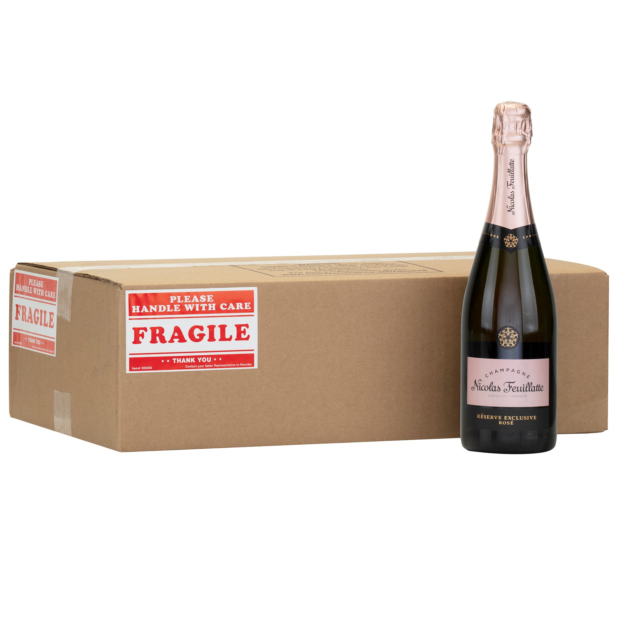 Nicolas Feuillatte Reserve Exclusive Brut Rosé Champagne 750 ml 3