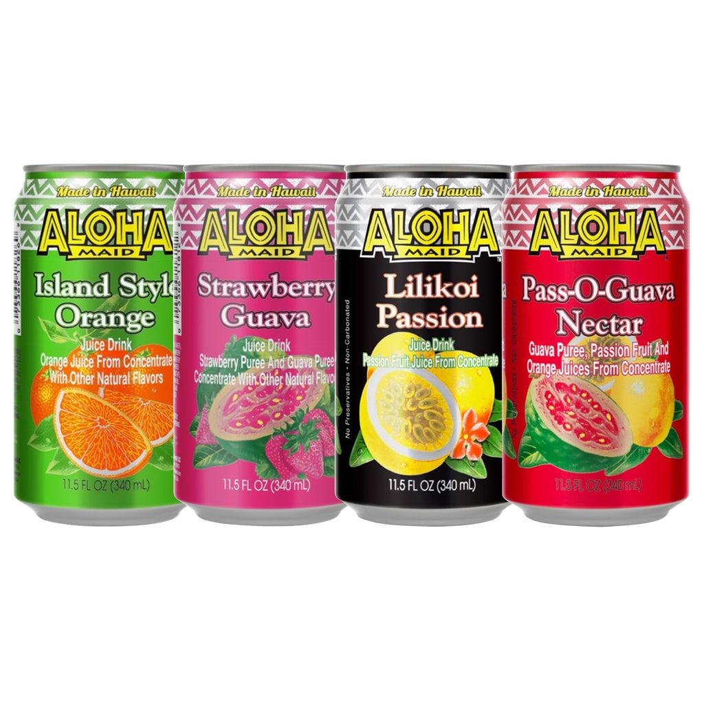 【aloha】リタエアー Aloha Maid Tropical, Variety Pack, 11.5 fl oz, 24 ct | Costco