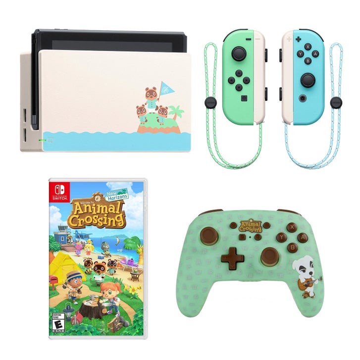 Nintendo Switch - Animal Crossing: New Horizons Edition Bundle