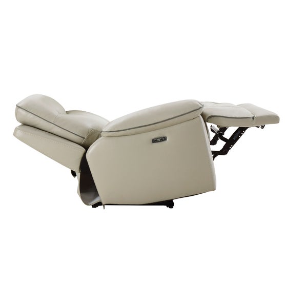 Messina Leather Power Reclining Sofa with Power Headrests | Costco