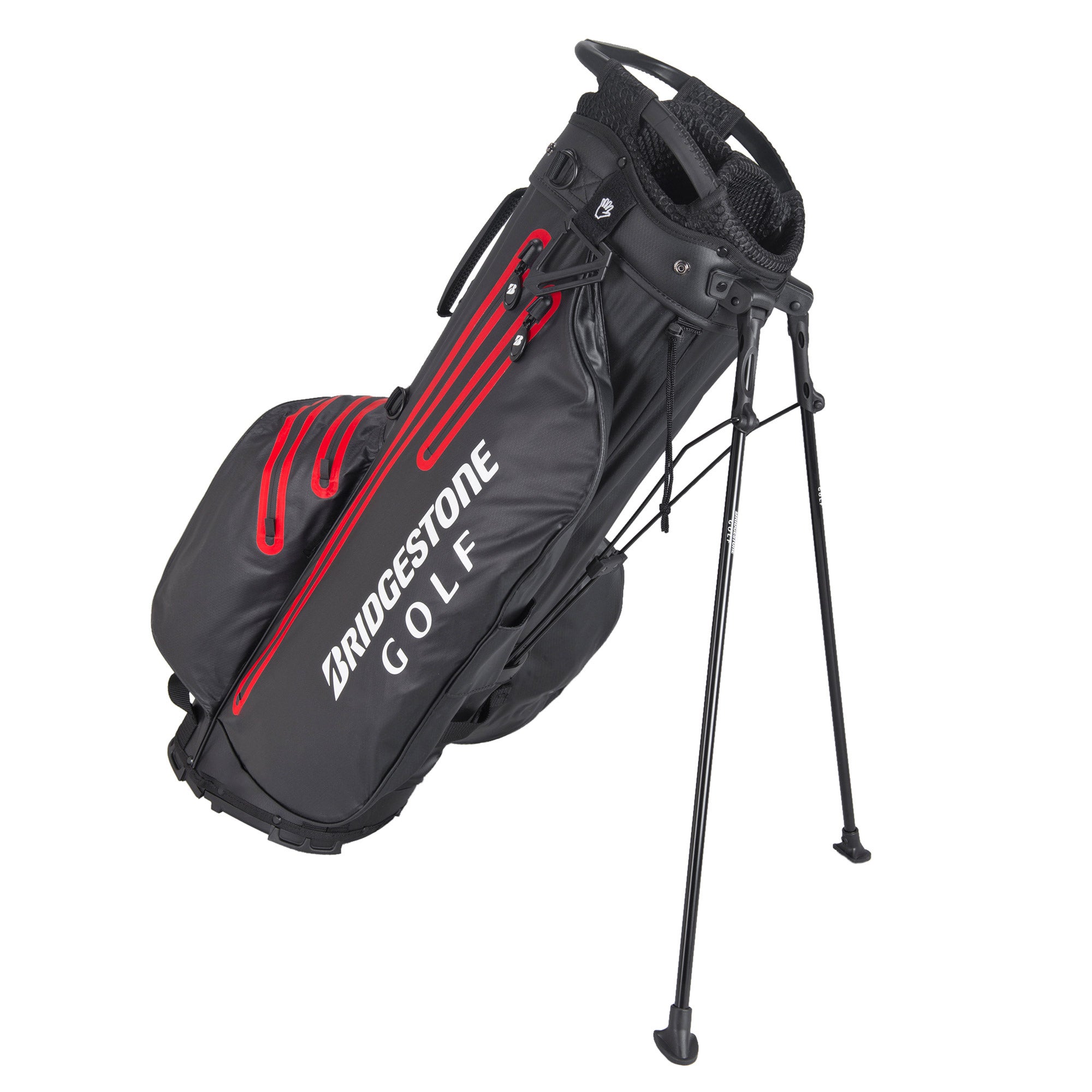 ayk.さん専用 BRIDGESTONE GOLF バッグ ブラック×レッド Bridgestone Waterproof Stand Bag | Costco