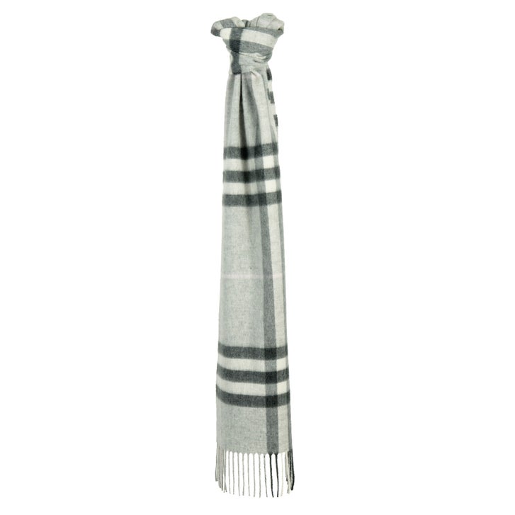美品　Burberry プローサム ステンカラーコート 灰ノバチェック 1036 Burberry Check Cashmere Scarf | Costco