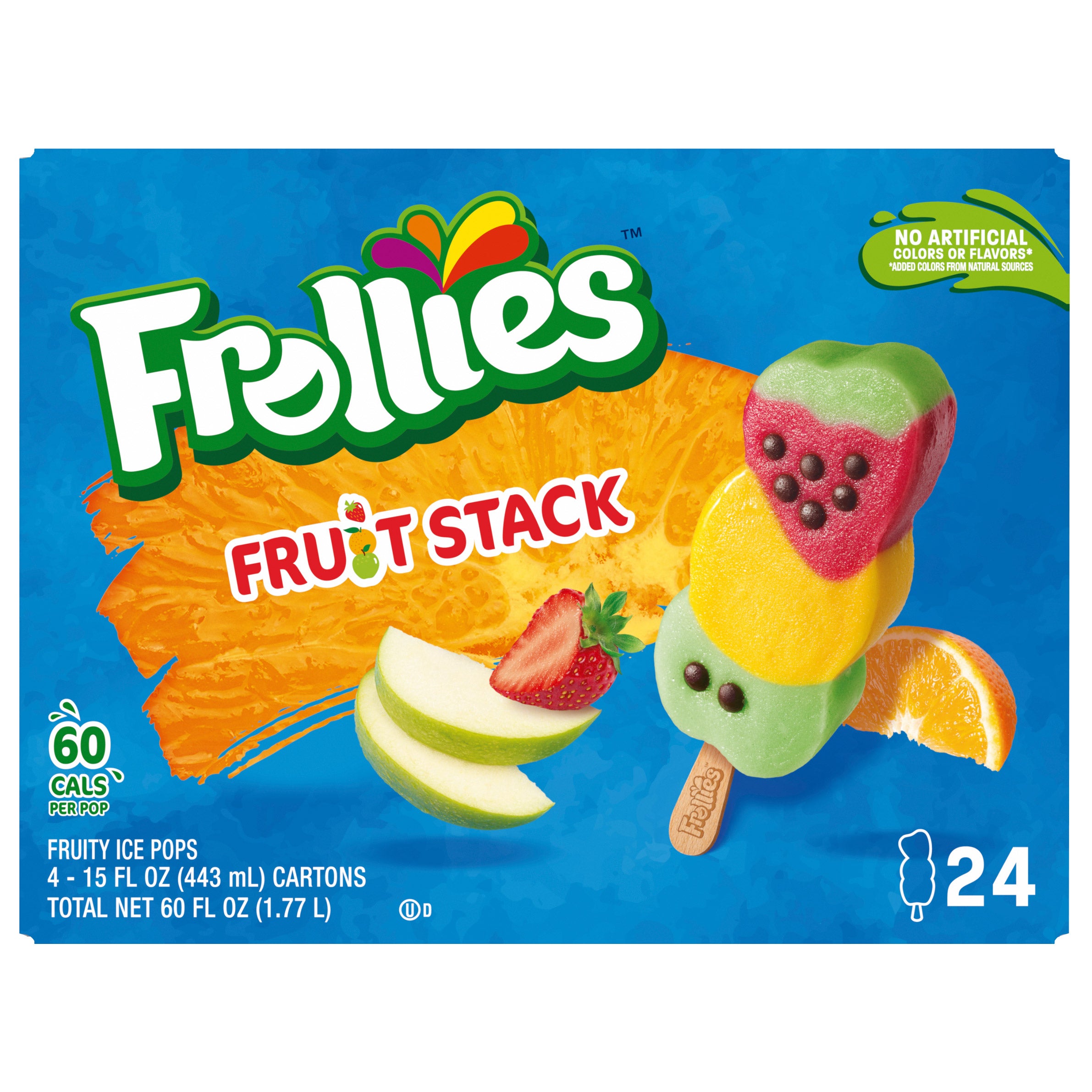 FROLLIES FRUIT STACK 24/2.5 OZ