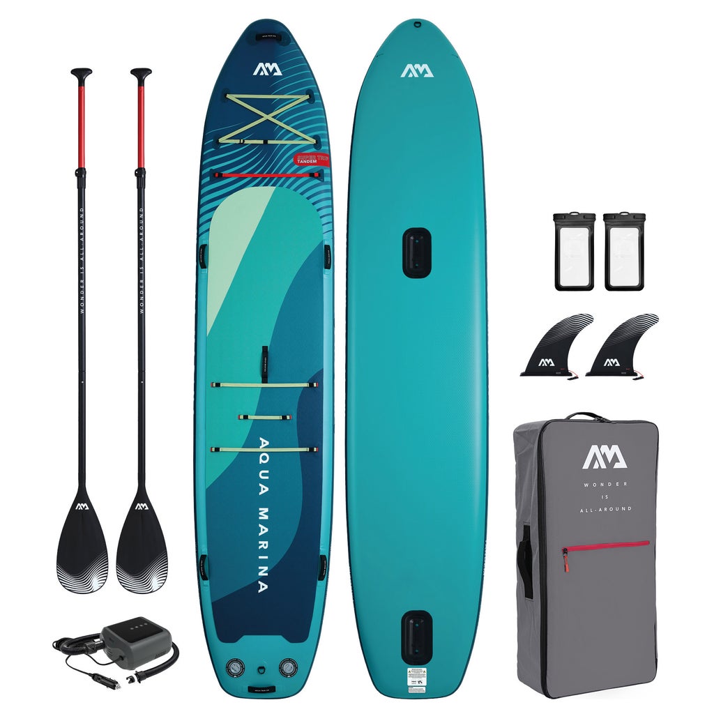 Aqua Marina Super Trip Tandem 14' Inflatable Paddleboard | Costco