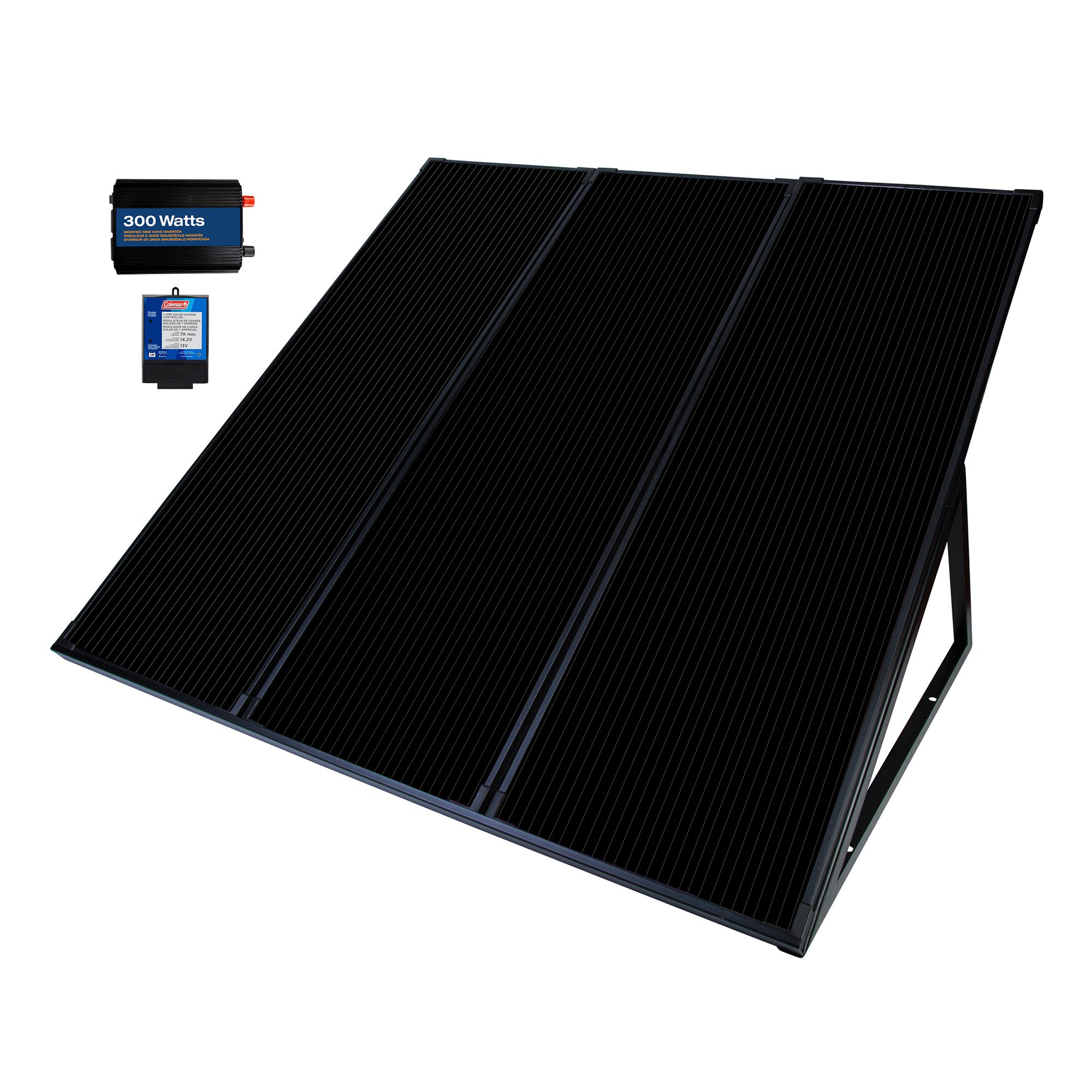 Coleman 55W Solar Panel with 7AMP Charge Controller & 300W
