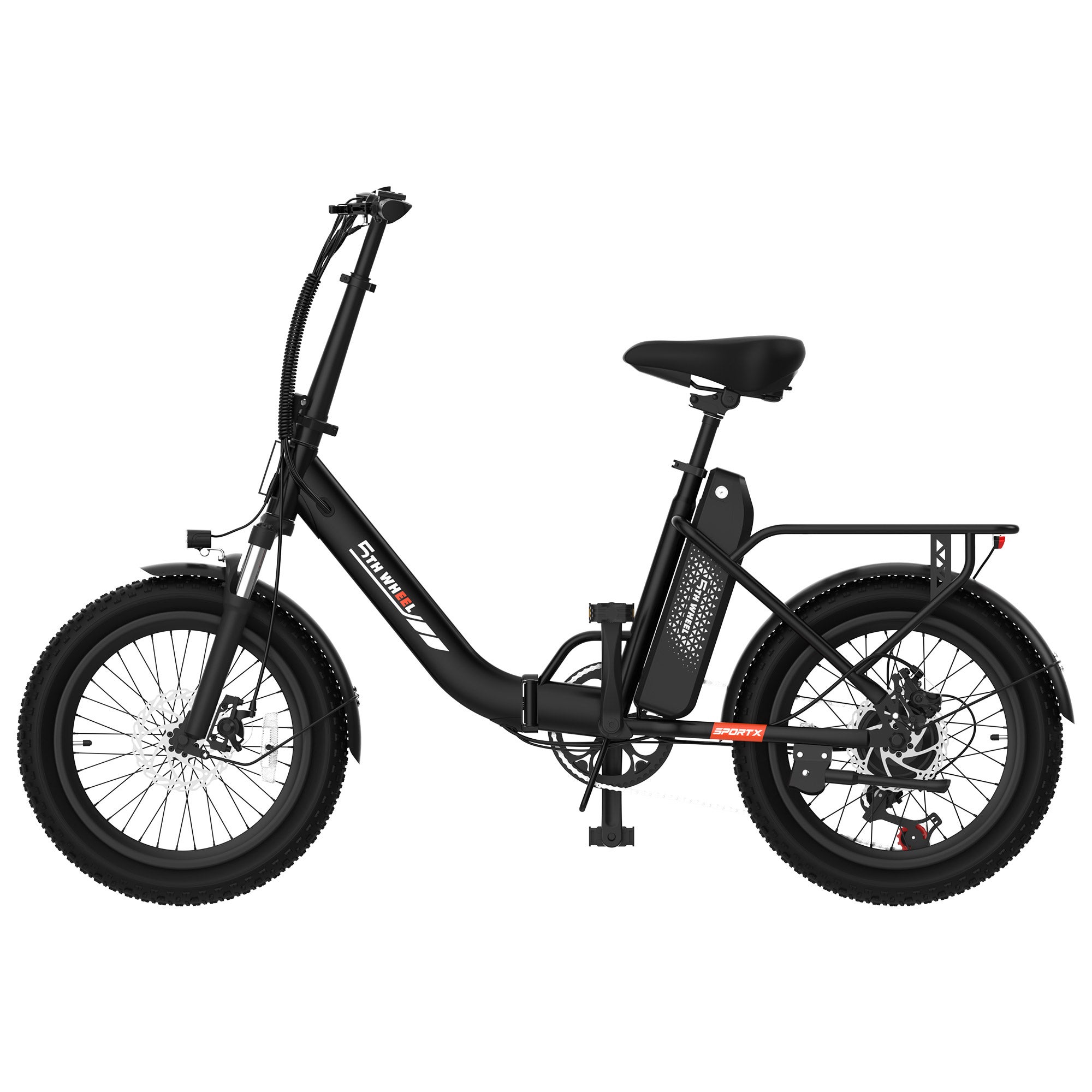 5th Wheel SPORTX Folding Electric Bike
