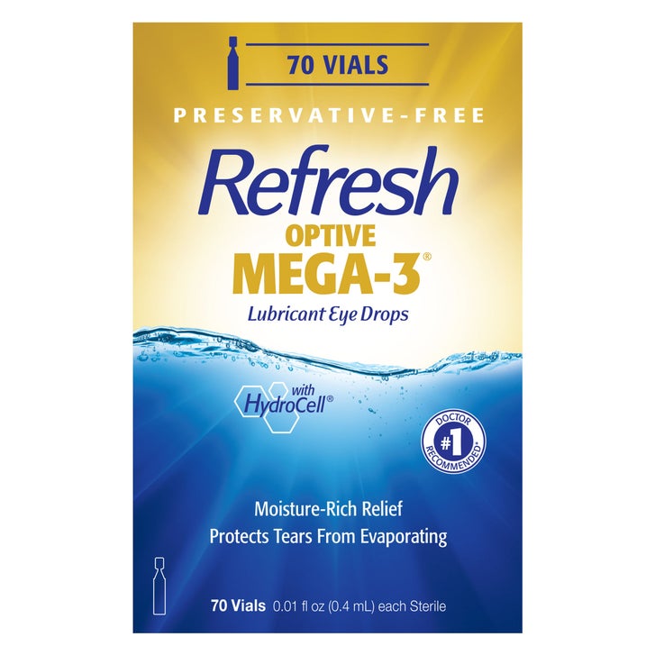 オメガ3 Refresh Optive MEGA-3 Preservative-Free Lubricating Eye Drop, 70