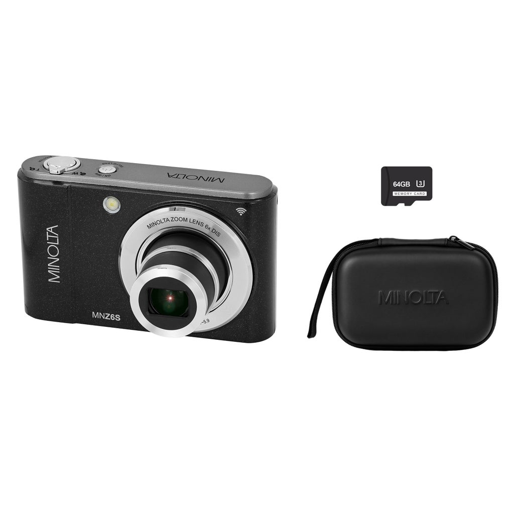 【美品】standart 1〜16 Minolta MNZ6S 72MP 8K Digital Camera with 6X Optical Zoom | Costco
