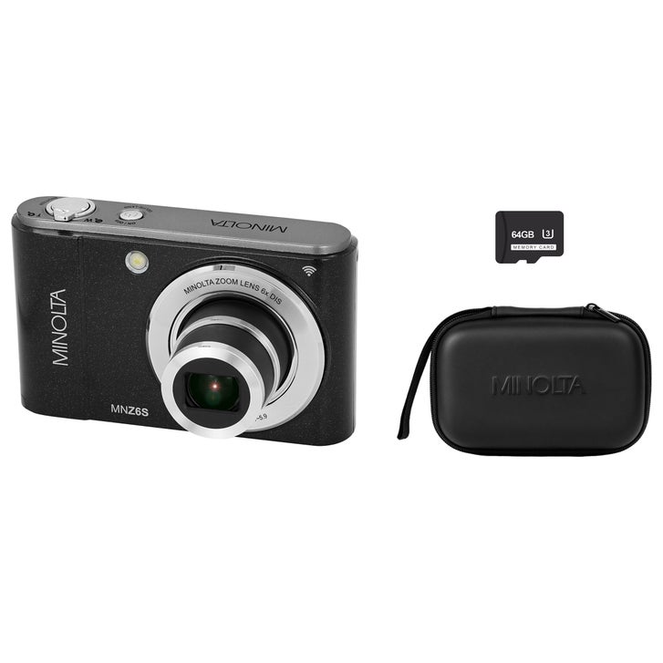 Minolta MNZ6S 72MP 8K Digital Camera with 6X Optical Zoom | Costco