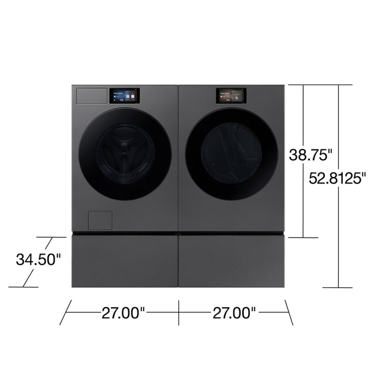 Samsung 5.3 cu. ft. Bespoke AI Front Load Ultra Capacity Washer