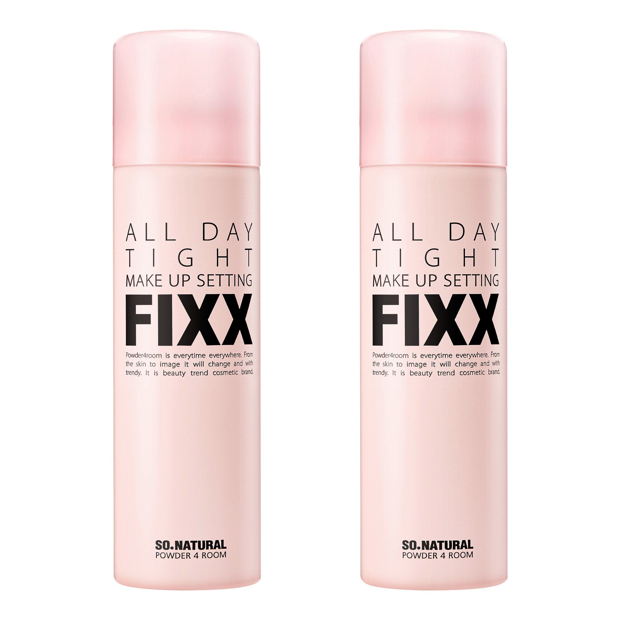 SONATURAL All Day Tight Make-Up Setting Fixx, 2.53 fl oz, 2-pack