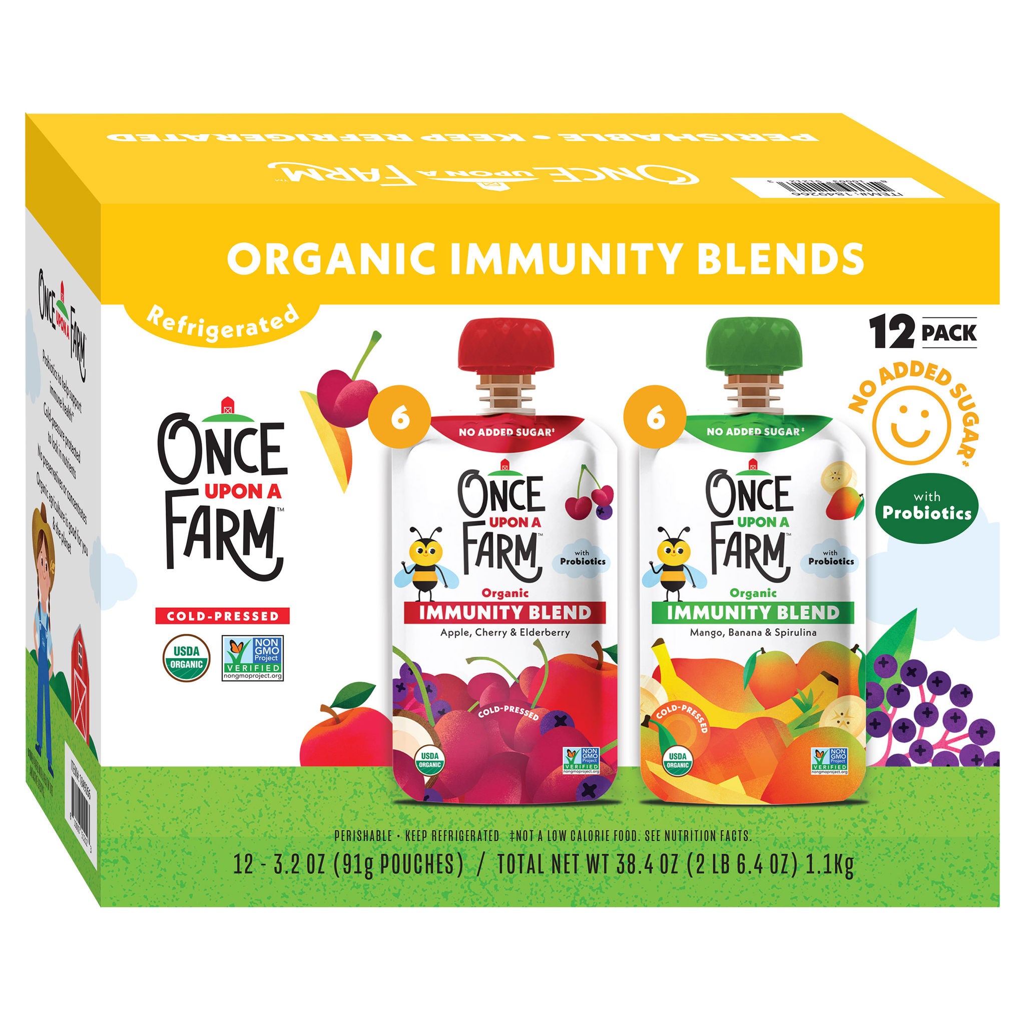 Once Upon A Farm Organic Immunity Blends