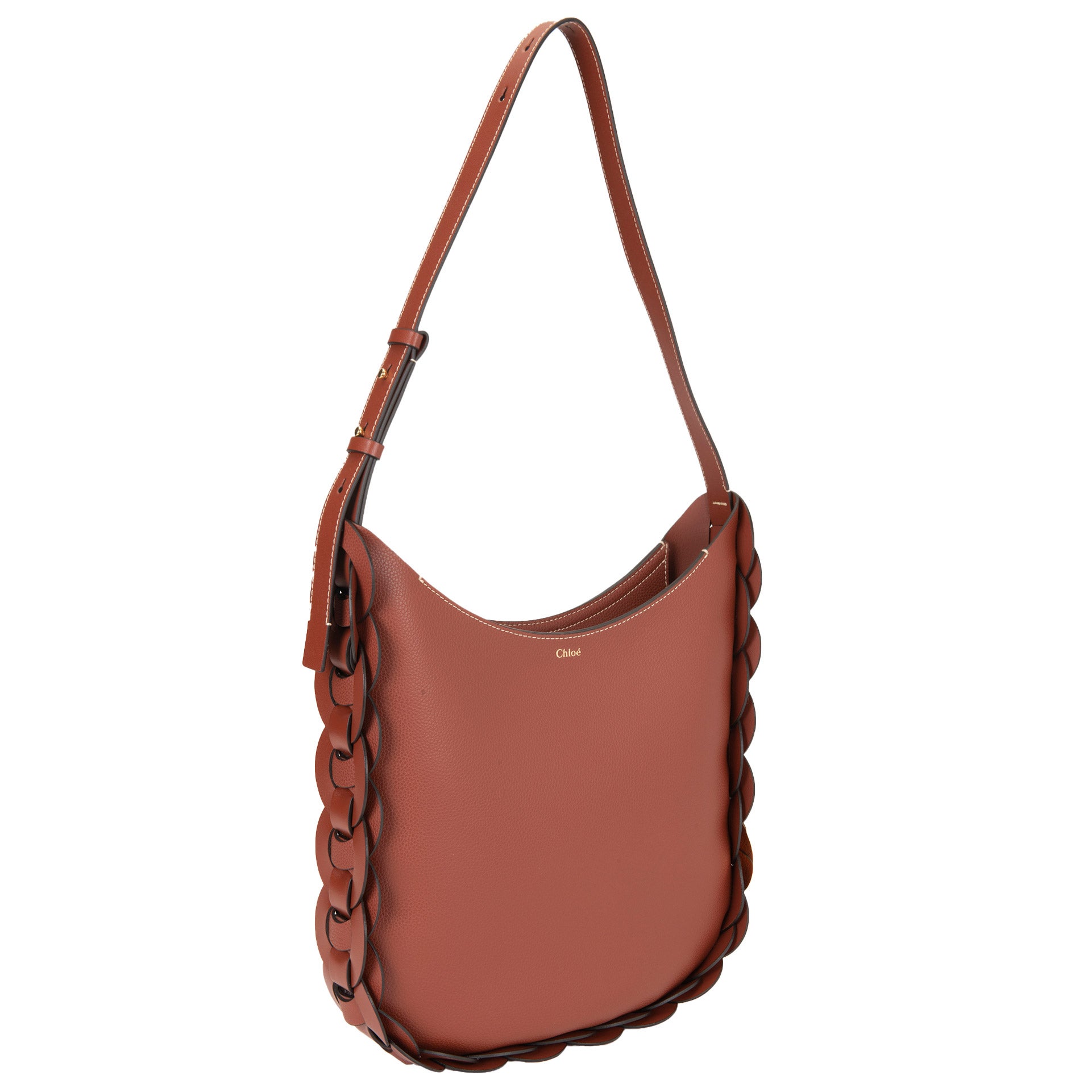 Chloe Med Darryl Handbag, Brown | Costco