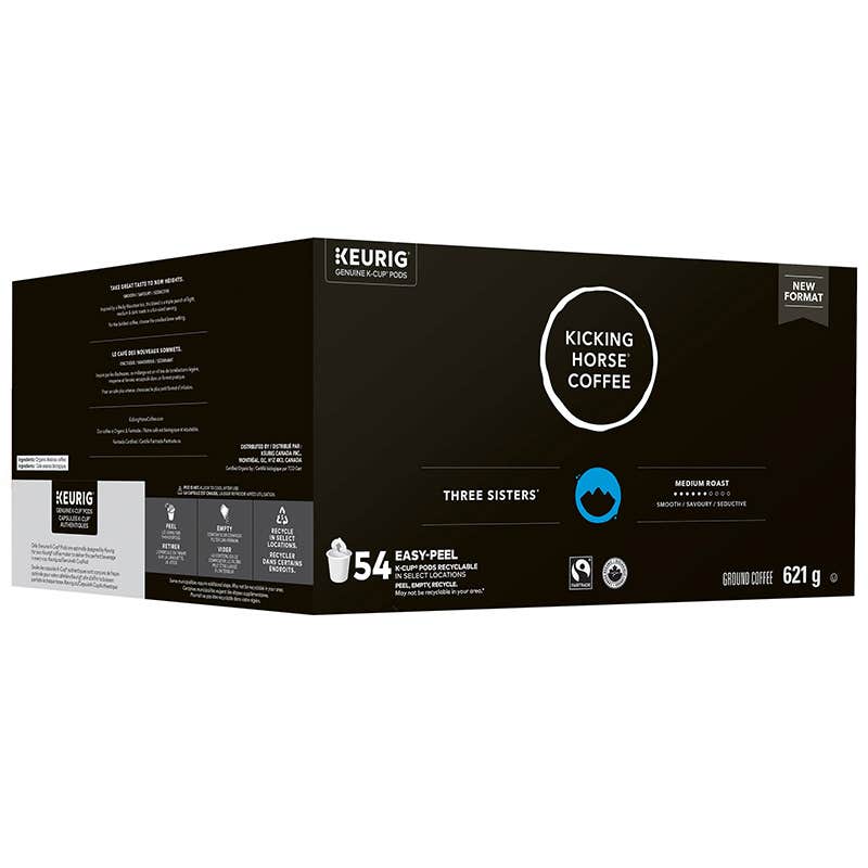 Kicking Horse Three Sisters coffee pods