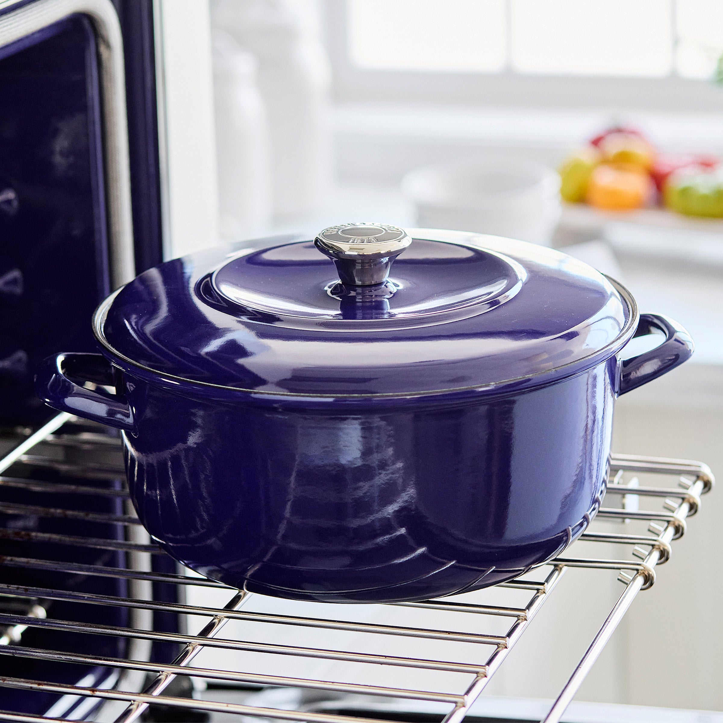 Merten & Storck 5.3qt Enameled Iron Dutch Oven | Costco