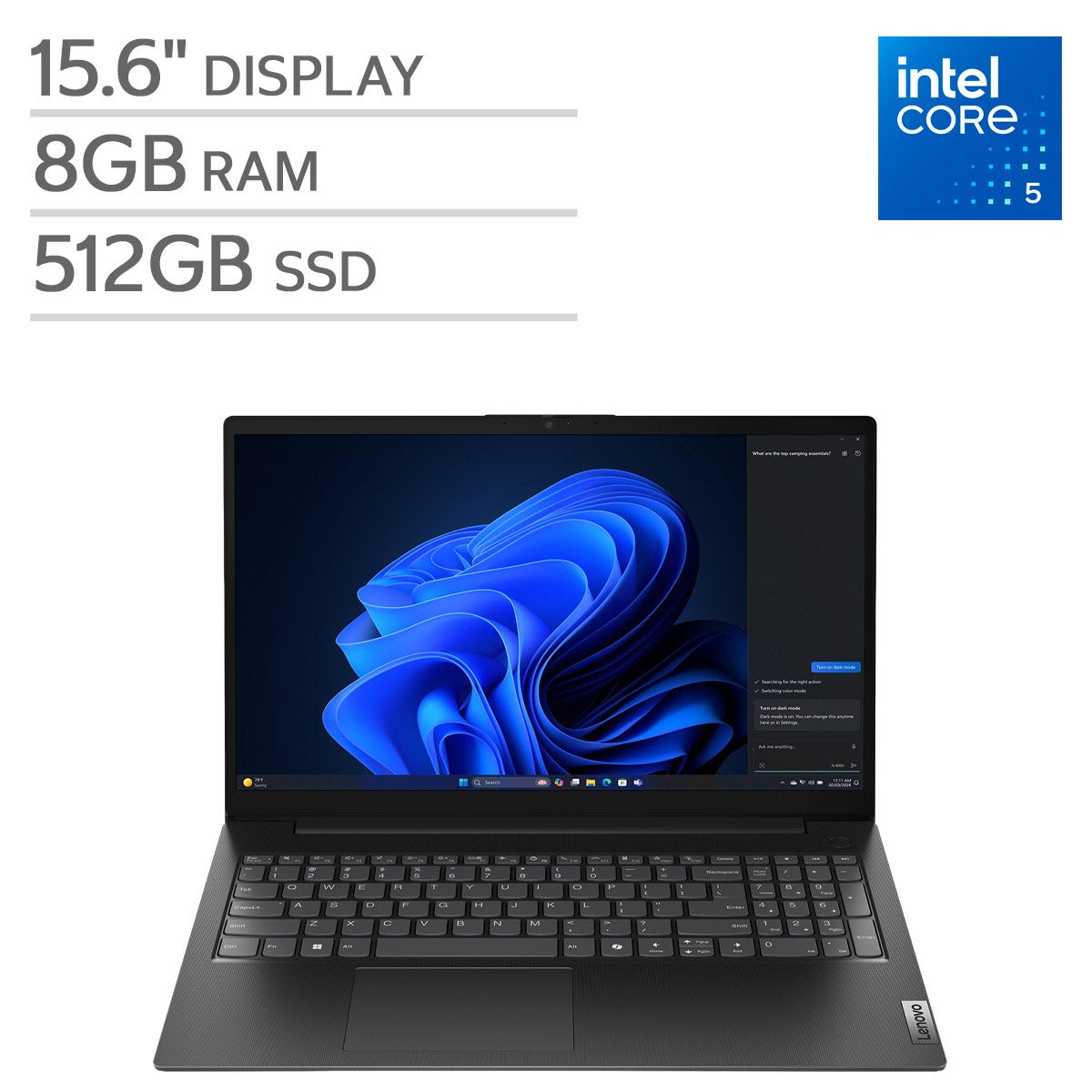 Lenovo V15 G5 15.6" FHD (1920x1080) Laptop