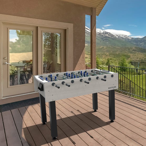 costco kettler outdoor monte carlo bundle Stackable Side Chair  USA Built with superior craftsmanship KETTLER Monaco Outdoor Table Tennis