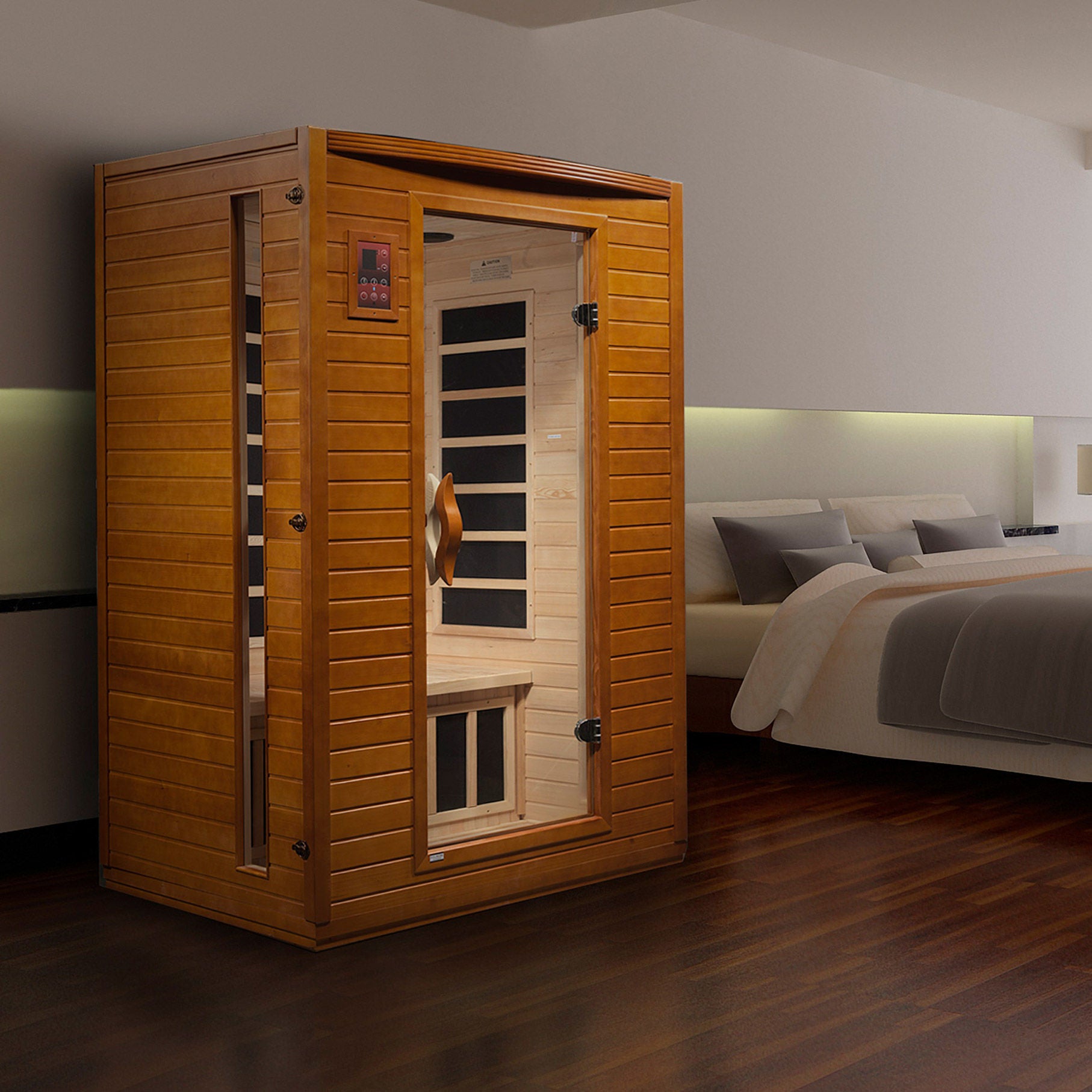 Dynamic Versailles 2-person FAR Infrared Sauna | Costco
