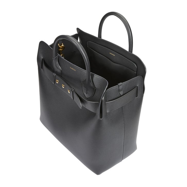Burberry Large Leather Triple Stud Belt Bag, Black | Costco