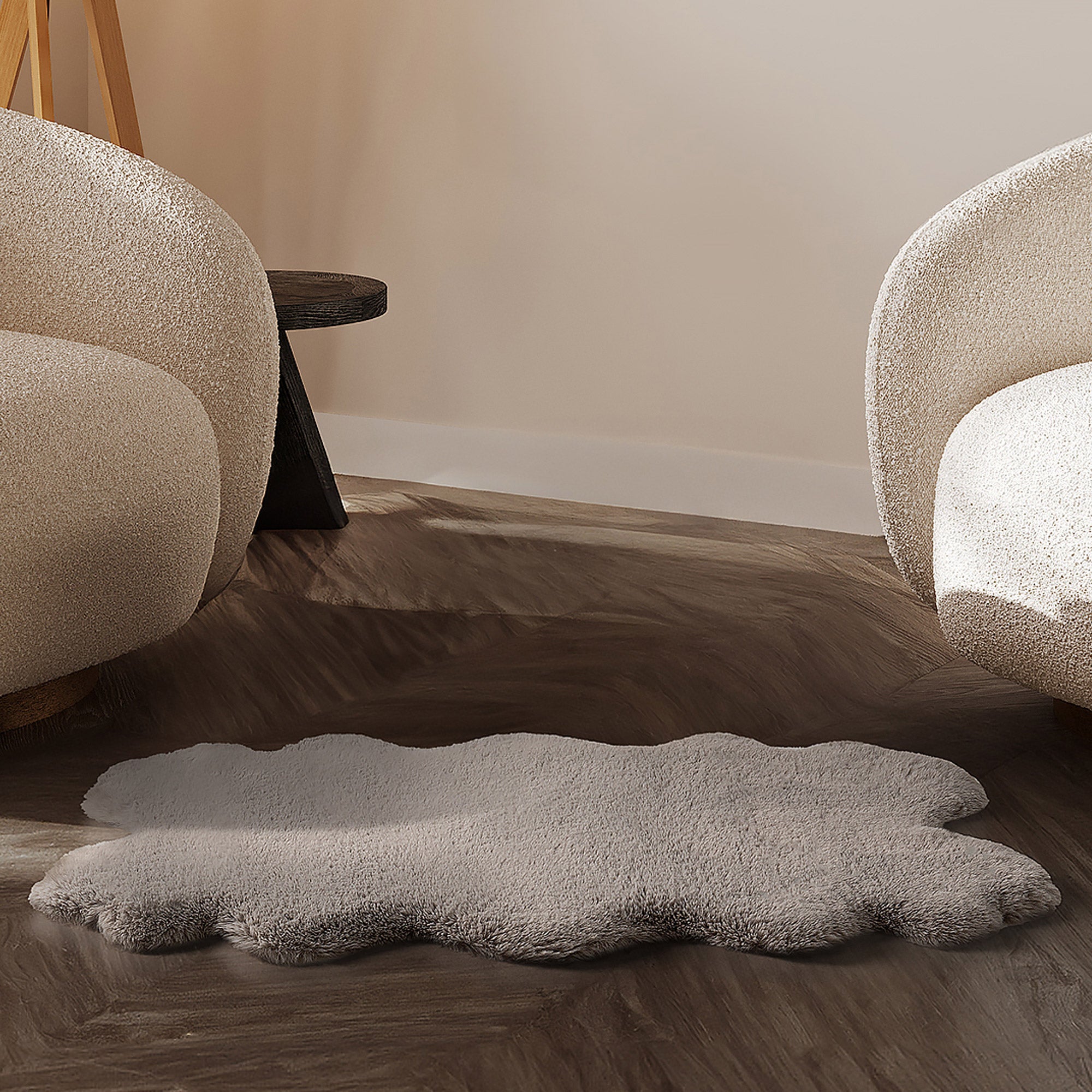 Mon Chateau Faux Fur Mini Quad Rug, 24” x 39” | Costco